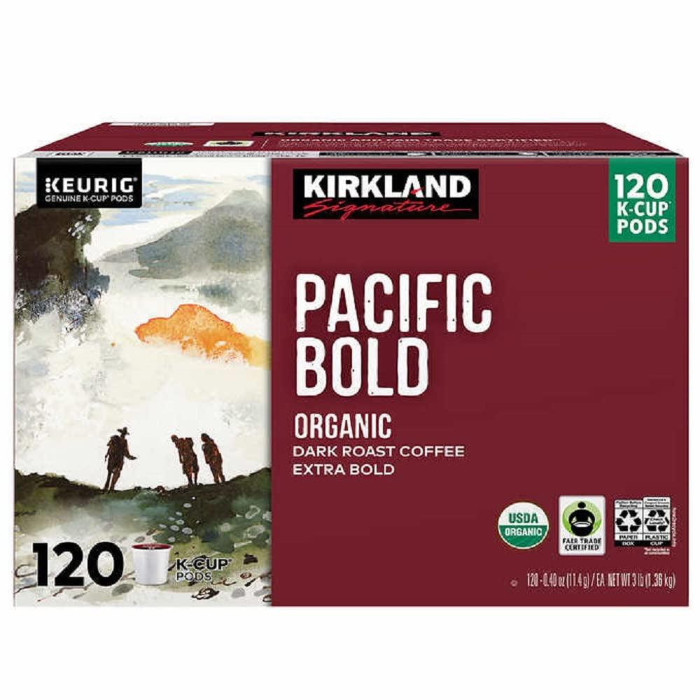 Pacific Bold Coffee, Dark, 120 K-Cup Pods