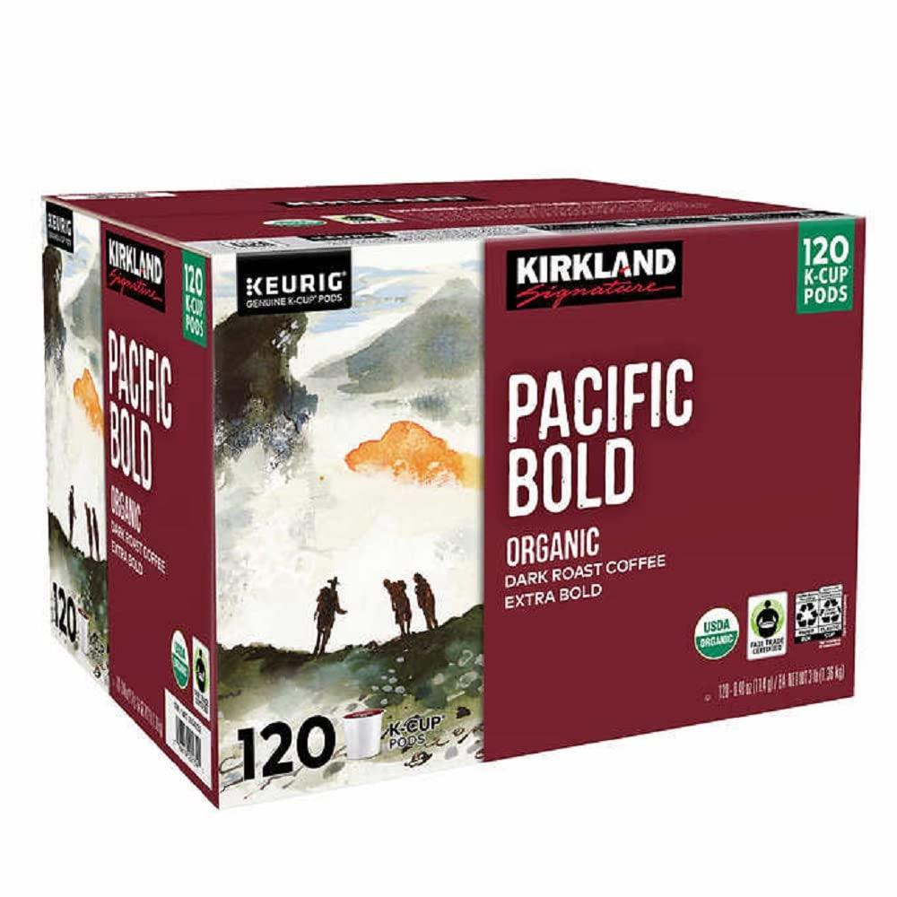 Pacific Bold Coffee, Dark, 120 K-Cup Pods