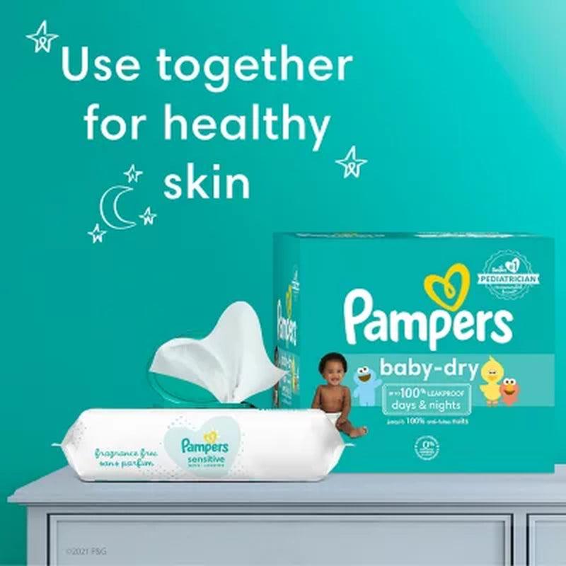 Pampers Baby Dry One-Month Supply Diapers (Choose Your Size)