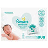 Pampers Baby Wipes, Sensitive Perfume Free, 14 Pop-Top Packs (1008 Ct.)