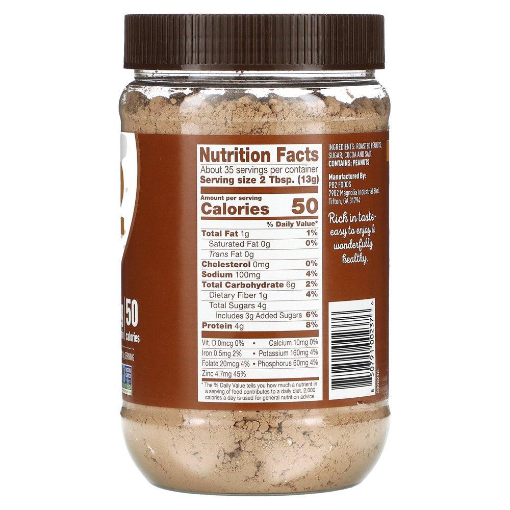 PB2 Powdered Chocolate Peanut Butter with Cocoa, 16Oz Jar