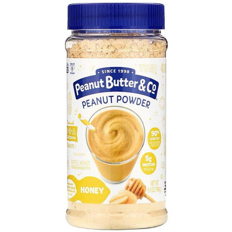 , Peanut Powder, Honey, 6.5 Oz