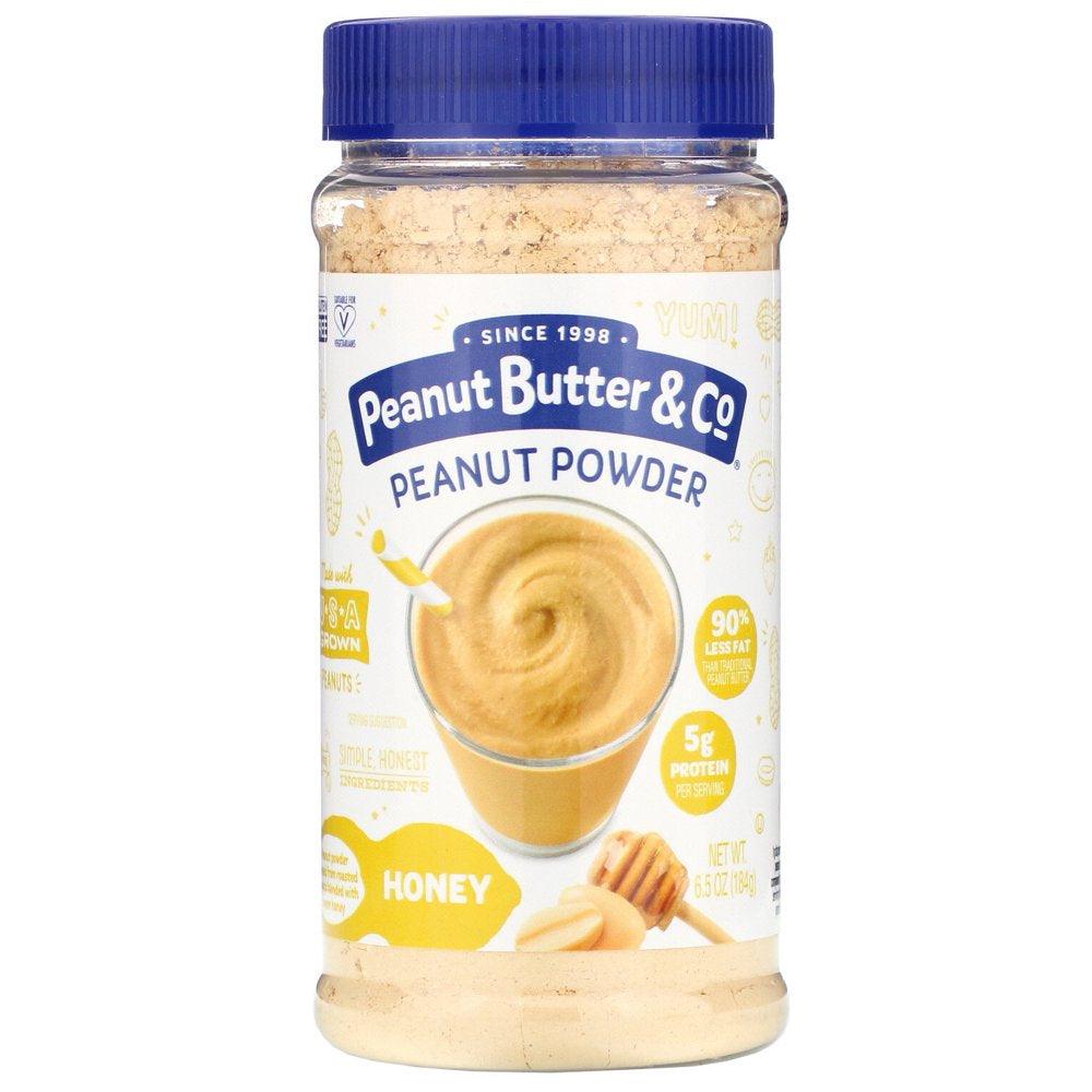 , Peanut Powder, Honey, 6.5 Oz Pack of 4