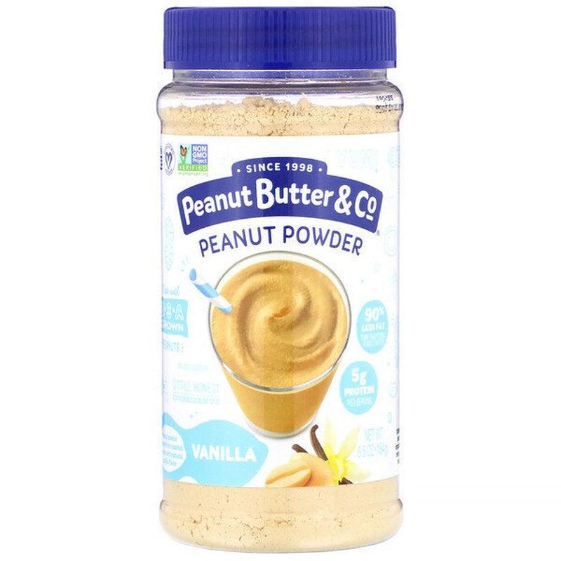 , Peanut Powder, Vanilla, 6.5 Oz Pack of 2