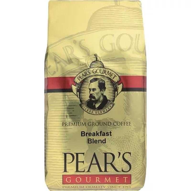 PEAR'S GOURMET Premium Ground Coffee, Breakfast Blend (32 Oz.)