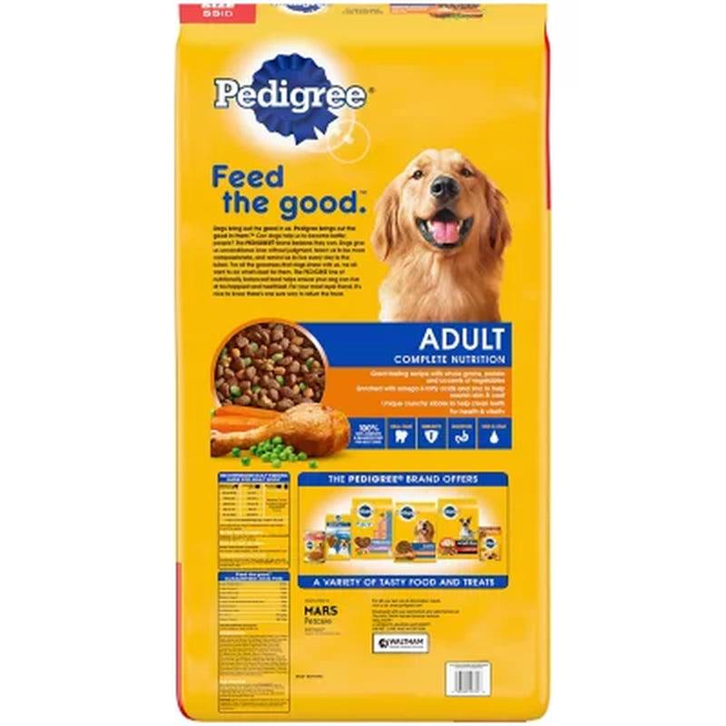 Pedigree Adult Complete Nutrition Roasted Chicken, Rice and Vegetable Dry Dog Food (55 Lbs.)