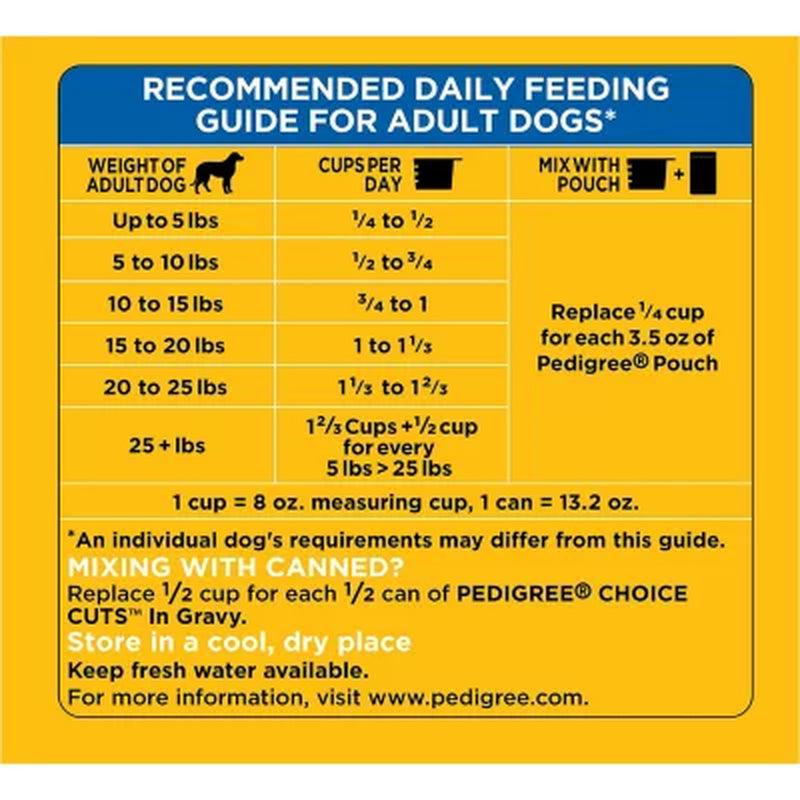 Pedigree Complete Nutrition Dry Dog Food for Small Dogs, Grilled Steak & Vegetable Flavor (20 Lbs.)