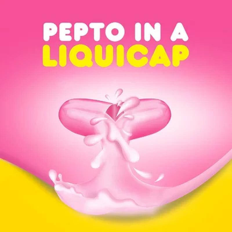 Pepto Bismol Liquicaps, Relief for Upset Stomach and Diarrhea (48 Ct.)