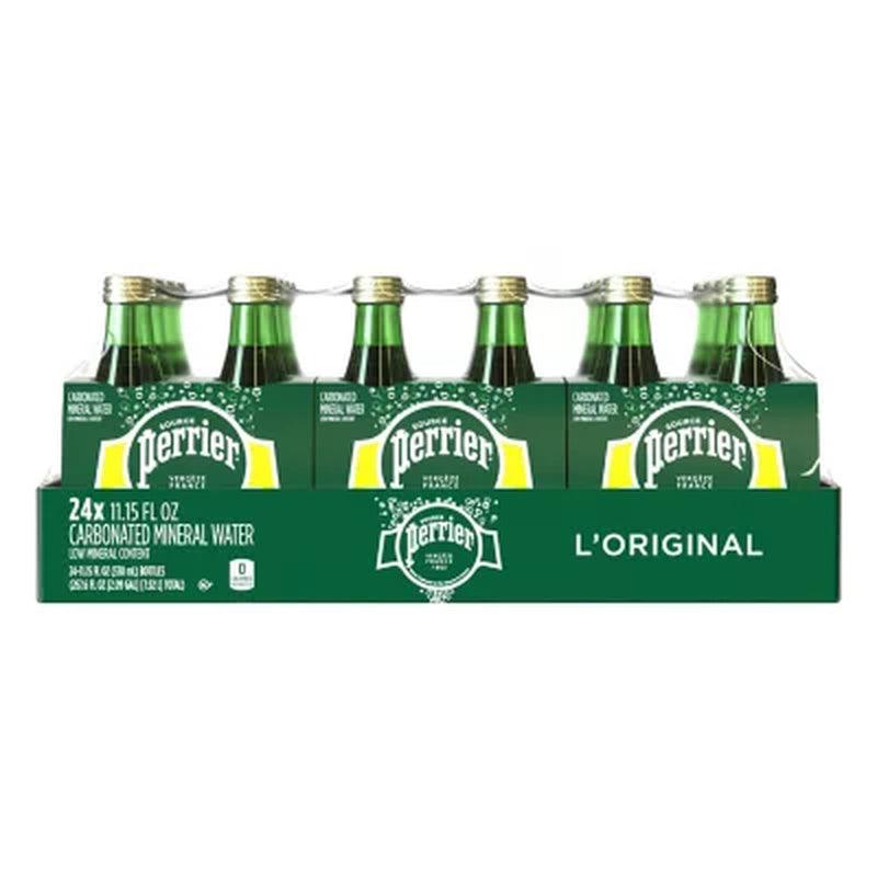 Perrier Sparkling Mineral Water - 11 Oz. - 24 Pk.