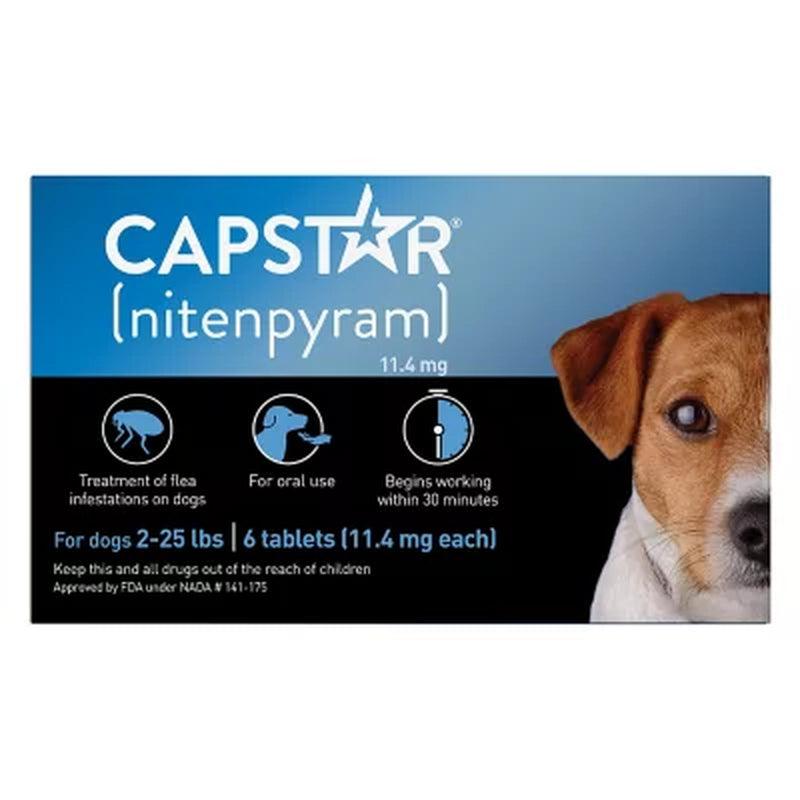 Petarmor Capstar Flea and Tick Bundle for Small Dogs, 5 to 22 Lbs.