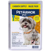 Petarmor plus Flea and Tick Prevention for Dogs, 8-Month Supply (Choose Your Size)