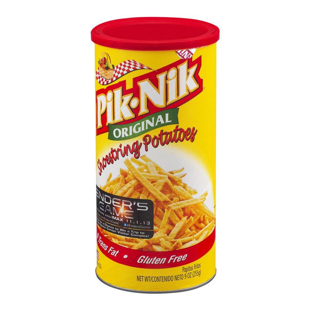 Pik-Nik Gluten Free Shoestring Potatoes, Original, 9 Oz