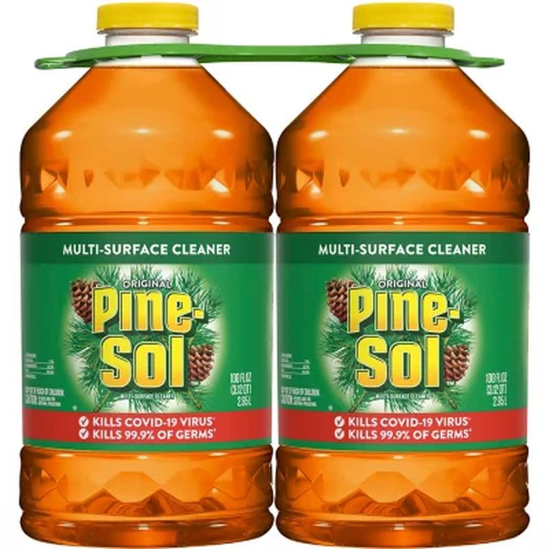 Pine-Sol Multi-Surface Disinfectant, Pine Scent (100 Oz., 2 Pk.)