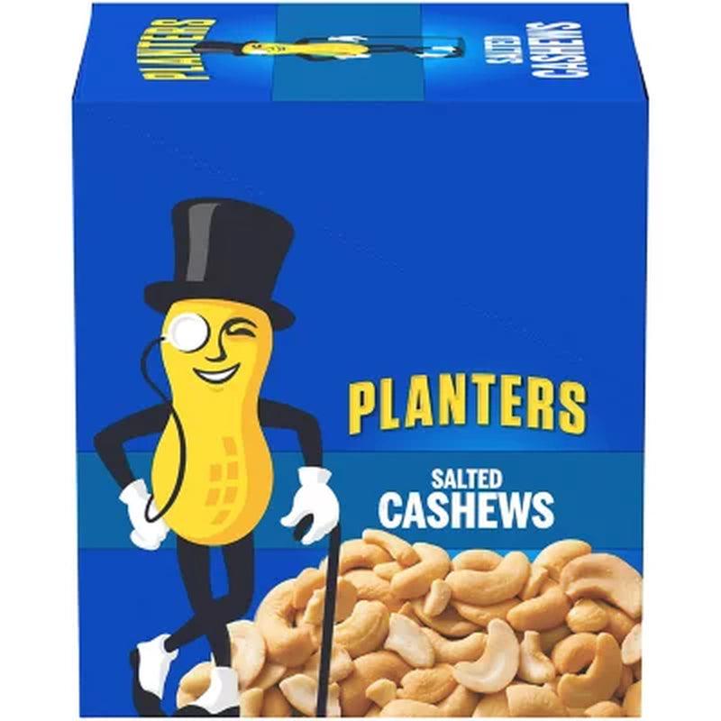 Planters Salted Cashews, Single-Serve Tubes (1.5 Oz., 18 Ct.)