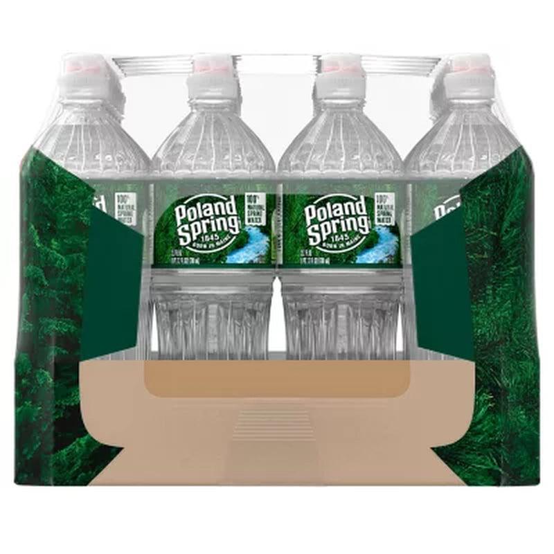 Poland Spring 100% Natural Spring Water (23.7 Fl. Oz., 24 Pk.)