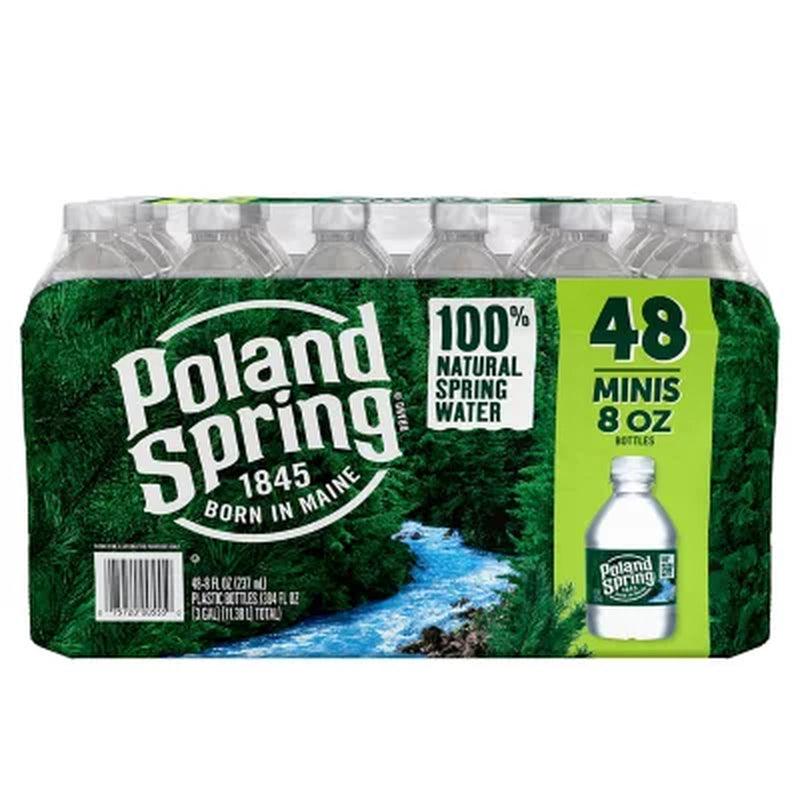 Poland Spring 100% Natural Spring Water (8 Fl. Oz., 48 Pk.)