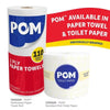 POM Bath Tissue, Septic Safe, 2-Ply, White (473 Sheets/Roll, 45 Rolls)