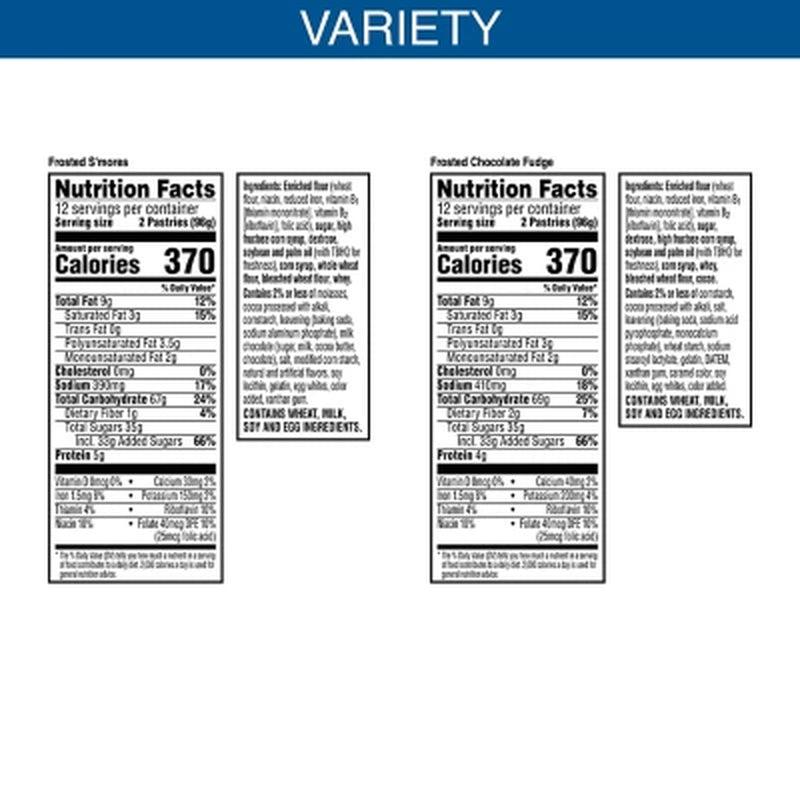 Pop-Tarts Chocolate Variety Pack (48 Ct.)