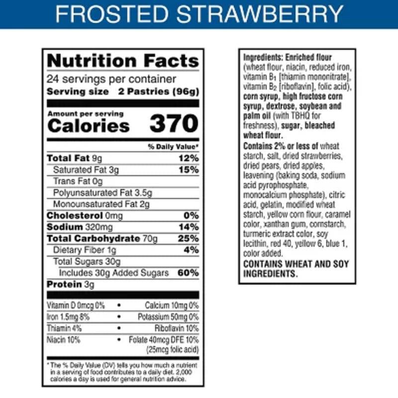 Pop-Tarts, Frosted Strawberry (48 Ct.)