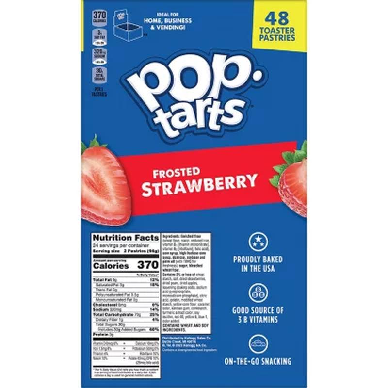 Pop-Tarts, Frosted Strawberry (48 Ct.)