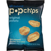 Popchips Original Potato Popped Chip Snack, 0.8 Oz, (Pack Of, 24)