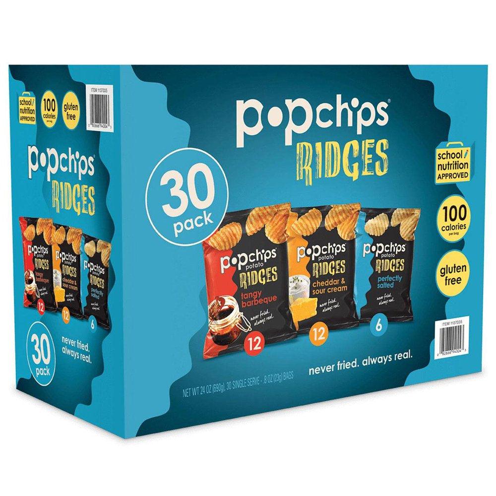 Popchips Ridges Variety Box (30 Ct.)