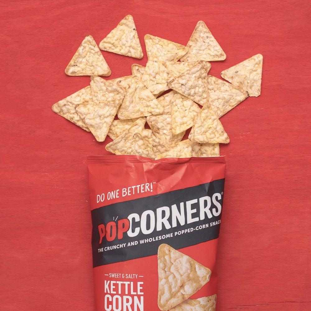 Popcorners Kettle Corn Popped Corn Snacks, 3 Oz Bag