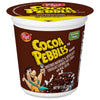 Post Cocoa PEBBLES Cereal, Chocolatey Kids Cereal, Gluten Free, 2.0 OZ Individual Cereal Cup