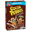 Post Cocoa PEBBLES Cereal, Chocolatey Kids Cereal, Gluten Free, 27.5 OZ Mega Size Box