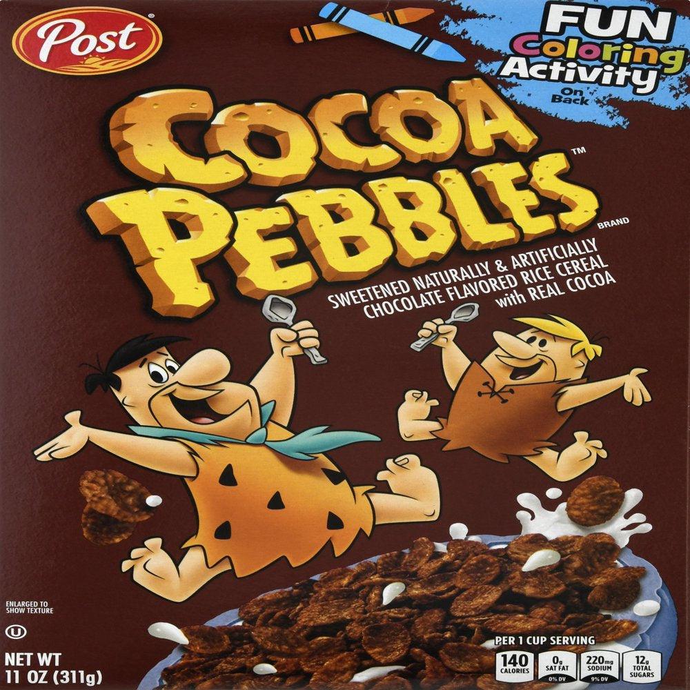 Post Cocoa Pebbles Cereal, Original, 11 Oz