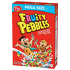 Post Fruity PEBBLES Cereal, Fruity Kids Cereal, Gluten Free, 27.5 OZ Mega Size Box