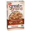 Post Great Grains Crunchy Pecan Breakfast Cereal, Non GMO Project Verified, Heart Healthy, Low Saturated Fat, Whole Grain Cereal, 19 Ounce