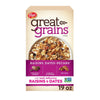 Post Great Grains Raisins, Dates & Pecans Breakfast Cereal, Non GMO Project Verified, Heart Healthy, Low Fat, Whole Grain Cereal, 19 Ounce