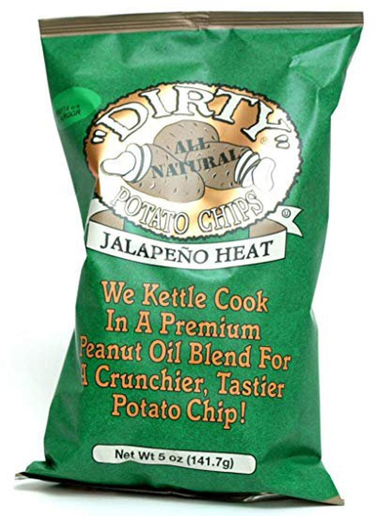 Potato Chips Jalapeno, 4.7 OZ Case of 12