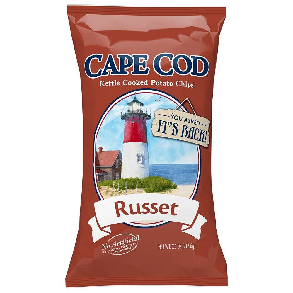 Potato Chips, Russet Kettle Cooked, 7.5 Ounce