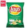 Potato Chips, Sour Cream & Onion, 1.5 Oz, 64 Count