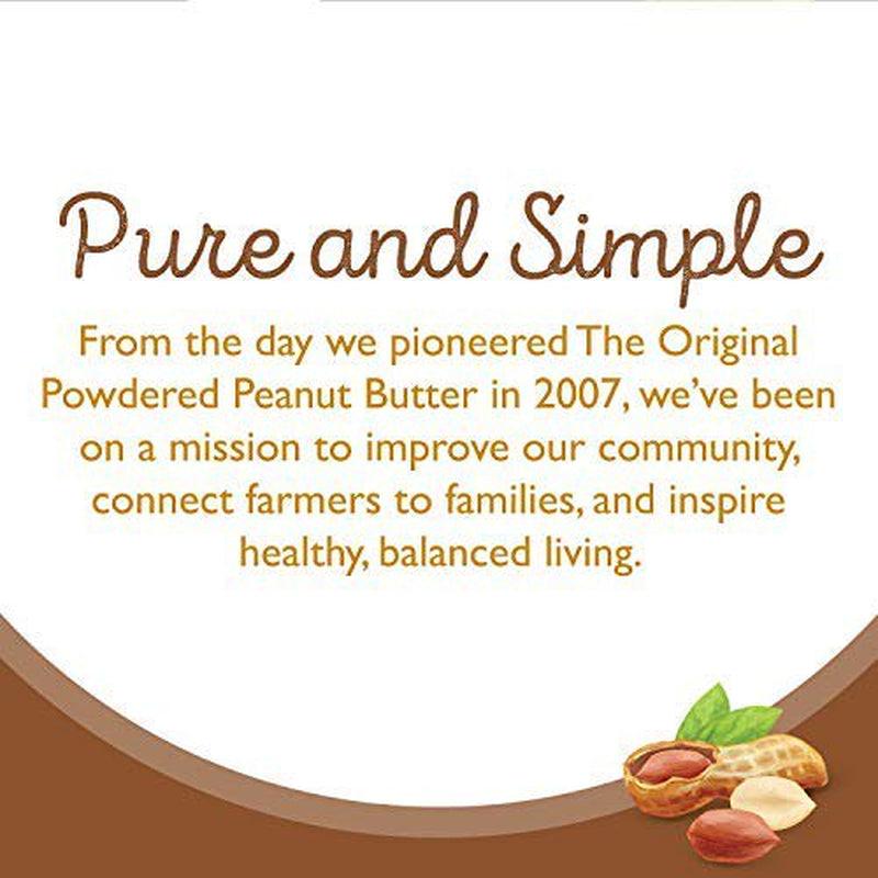 Powdered Peanut Butter Bundle - Original  and Cocoa  Peanut Butter Powder (Two 16Oz Jars)