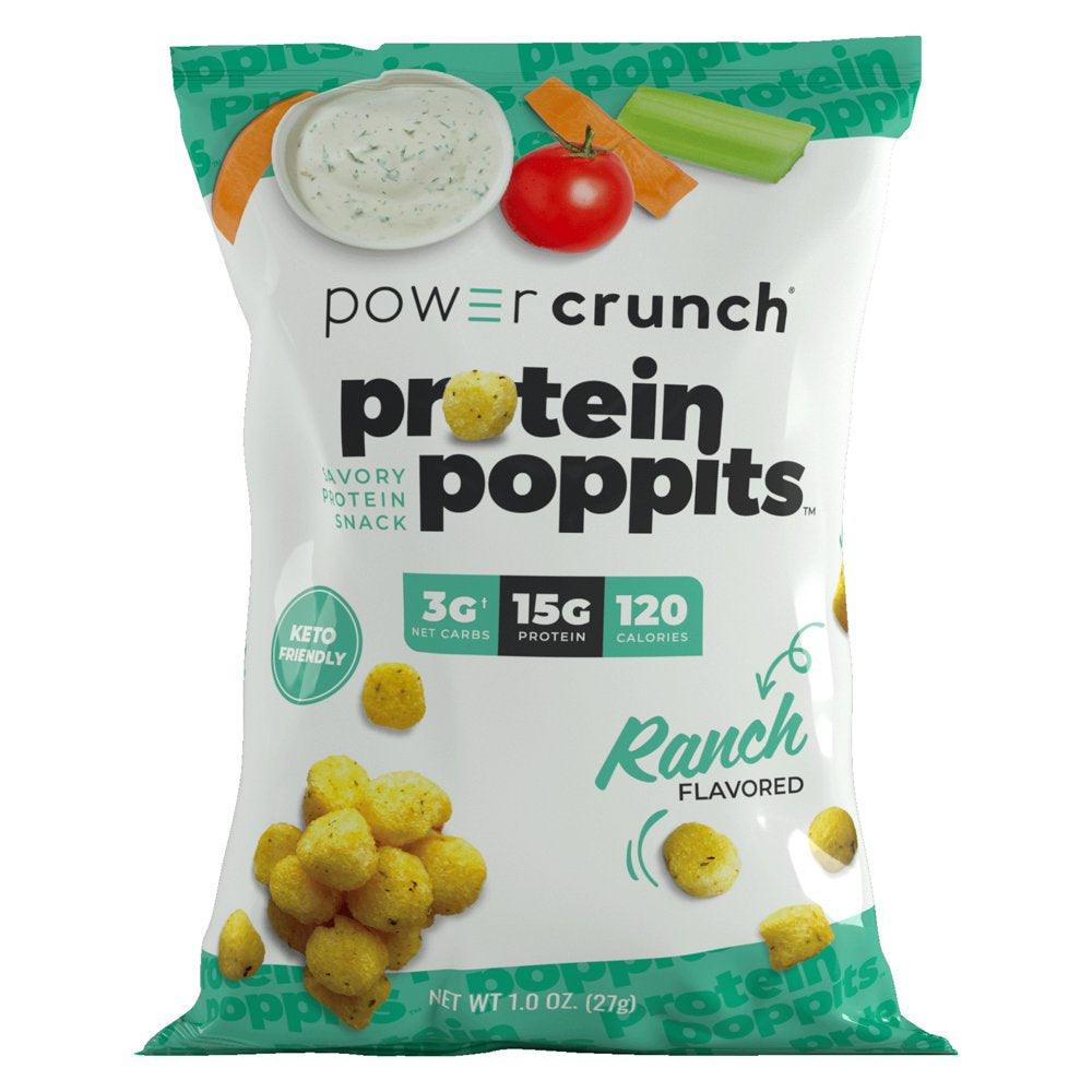 Power Crunch Protein Poppits Ranch 1.1 Ounce