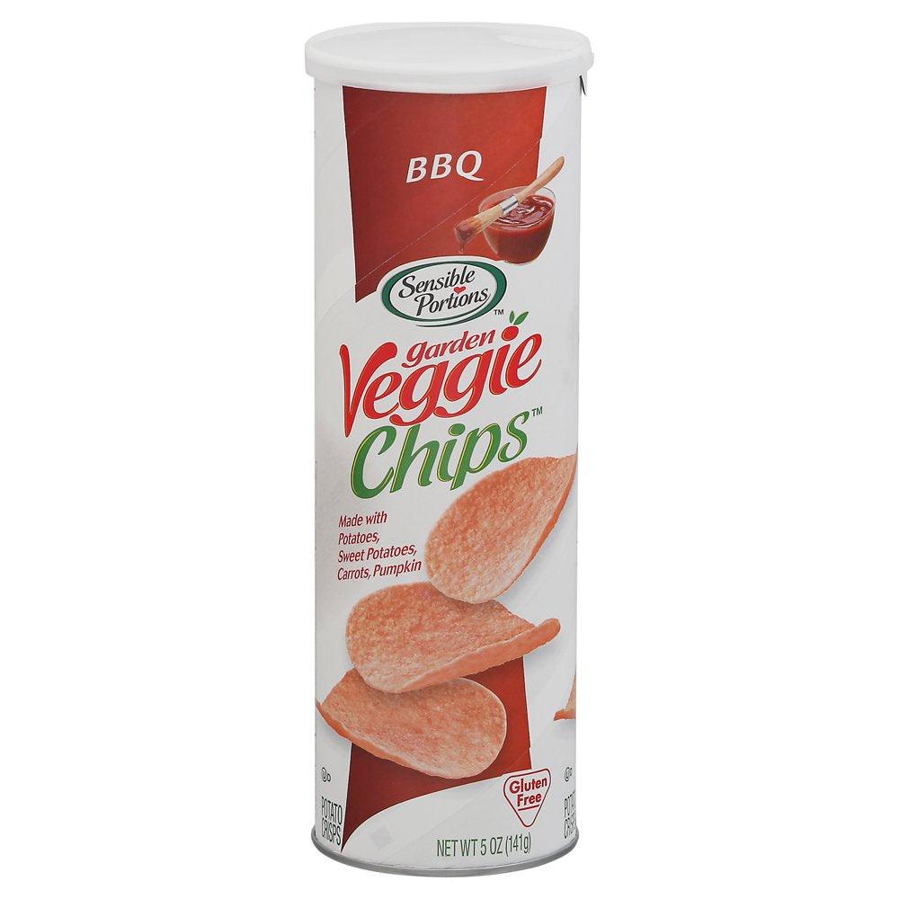 PR Sensible Portions Gluten-Free Garden Veggie BBQ Potato Crisps, 5 Oz.