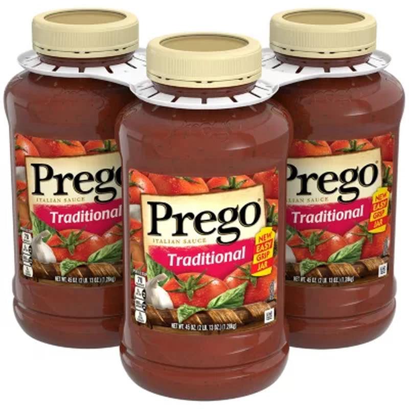 Prego Traditional Italian Sauce (45 Oz., 3 Pk.)