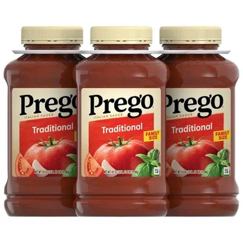 Prego Traditional Italian Sauce (45 Oz., 3 Pk.)