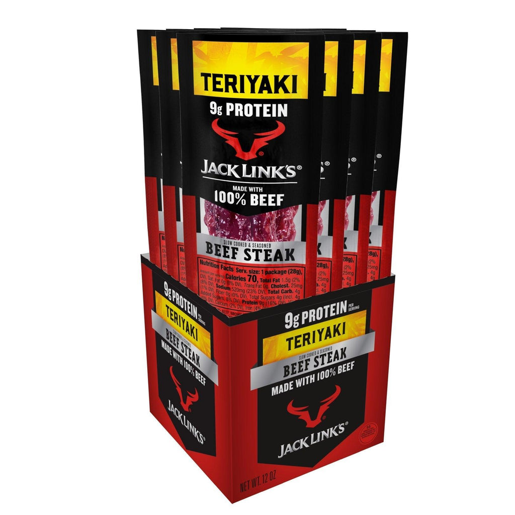 Premium Cuts Beef Steak, Teriyaki, 1 Oz, 12-Count