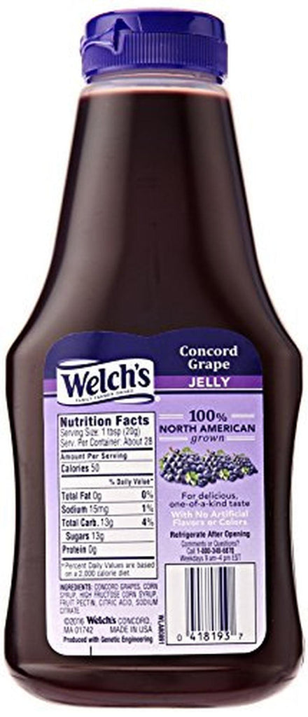 (Price/Case) 50153 Jelly Grape Squeeze 12-20 Ounce