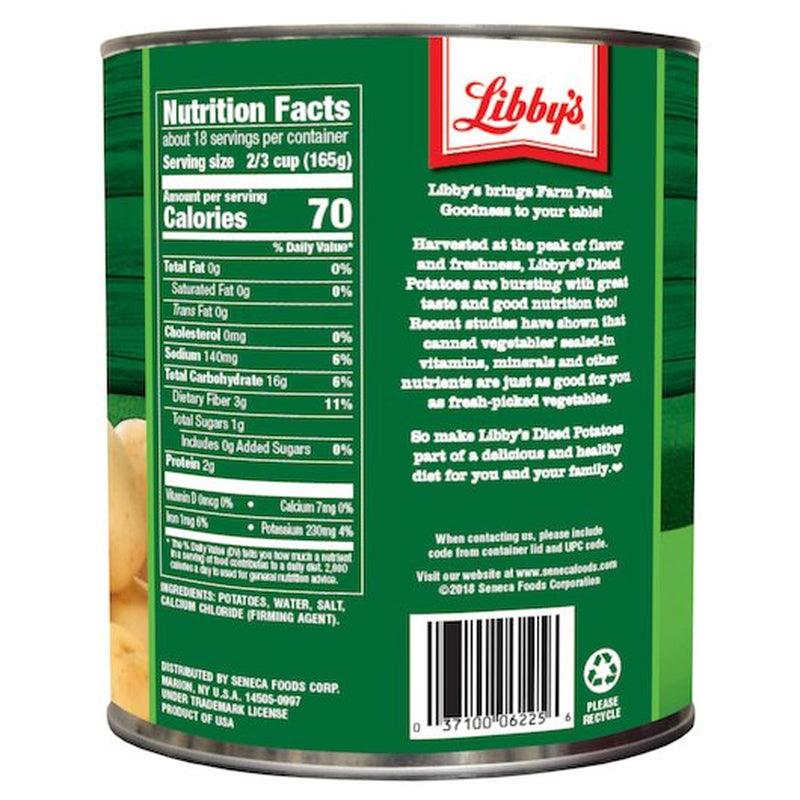 (Price/Case)Potato Libby Diced 6-102 Ounce