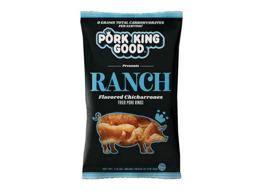 (Price/Case) Ranch Flavored Pork Rinds 12/1.75Oz, 536420