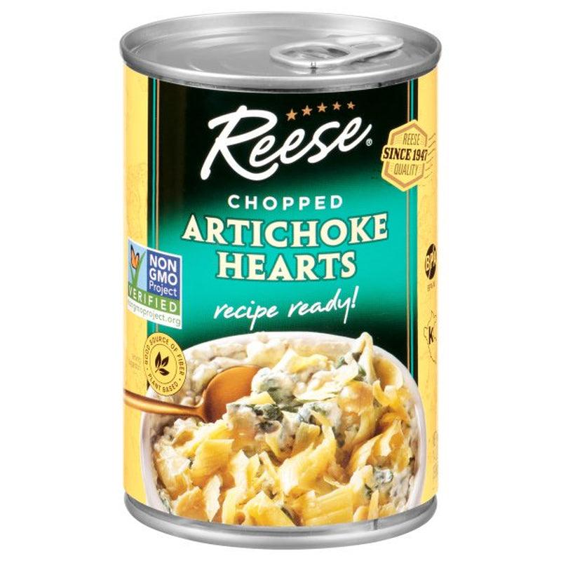 (Price/Case)Reese - Artichokes Chopped - Case of 12-14 OZ