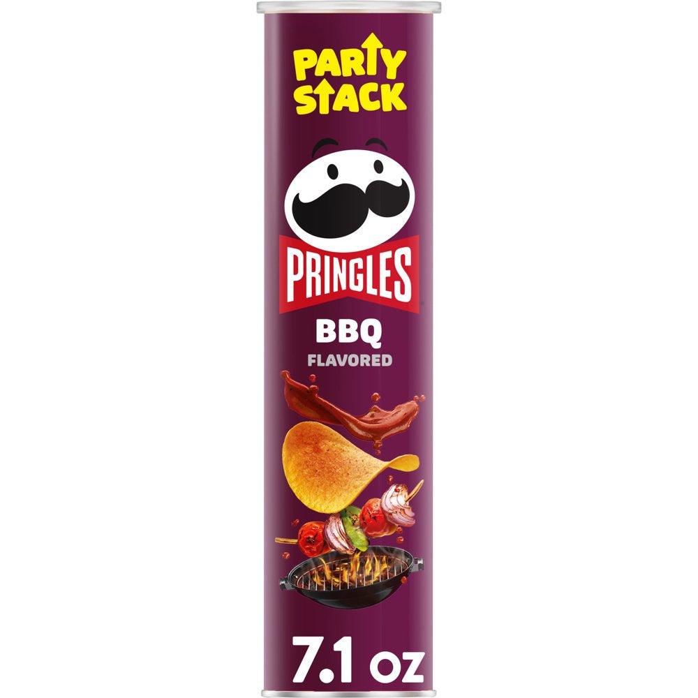 Pringles BBQ Potato Crisps Chips, 7.1 Oz