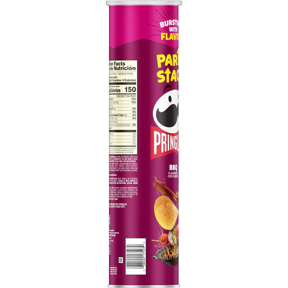 Pringles BBQ Potato Crisps Chips, 7.1 Oz