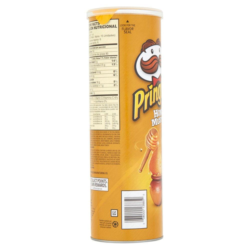 Pringles Honey Mustard Potato Crisps, 5.5 Oz.