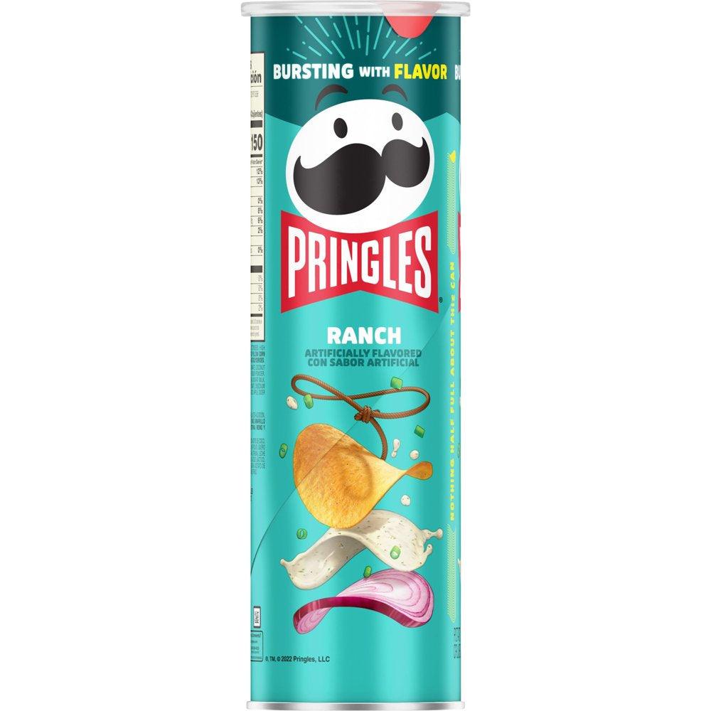 Pringles Ranch Potato Crisps Chips, 5.5 Oz